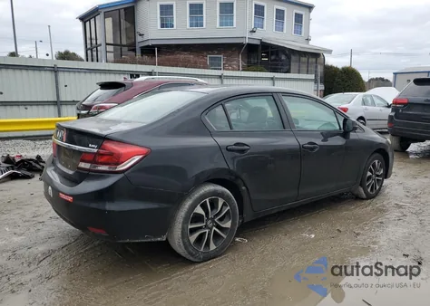 2013 Honda Civic Ex from USA, damaged, VIN 2HGFB2F81DH540862